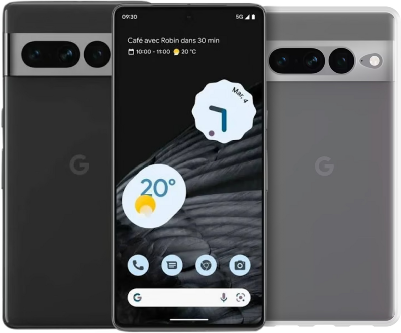 Google Pixel 7 Pro 128GB Zwart 5G + PanzerGlass Screenprotector - Jouwtelefoon.nl